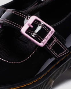 Babies Bex en cuir Patent Lamper Junior in Noir