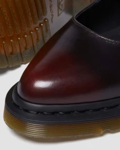 Babies Elphie en cuir in Rouge Cherry Red
