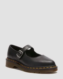Babies Elphie en cuir Virginia in Noir