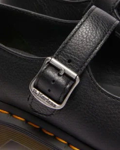Babies Elphie en cuir Virginia in Noir