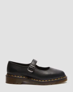 Babies Elphie en cuir Virginia in Noir