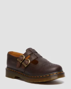 Babies 8065 en cuir Crazy Horse in Marron Foncé