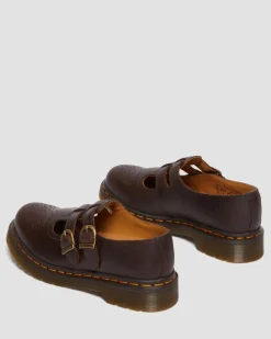 Babies 8065 en cuir Crazy Horse in Marron Foncé