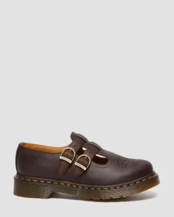 Babies 8065 en cuir Crazy Horse in Marron Foncé