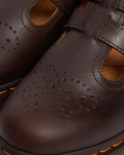 Babies 8065 en cuir Crazy Horse in Marron Foncé