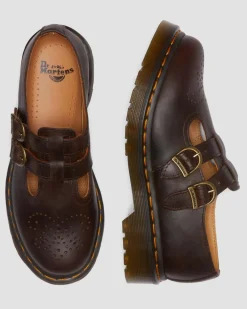 Babies 8065 en cuir Crazy Horse in Marron Foncé