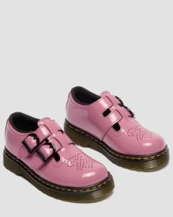 Babies 8065 en cuir Patent Lamper pour tout-petit in Rose Doc's