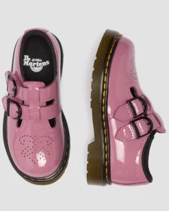 Babies 8065 en cuir Patent Lamper pour tout-petit in Rose Doc's
