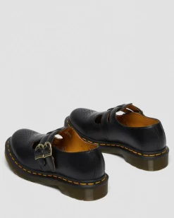 Babies 8065 en cuir Smooth in Noir