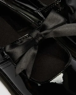 Babies Maccy II en cuir verni pour ado in Noir