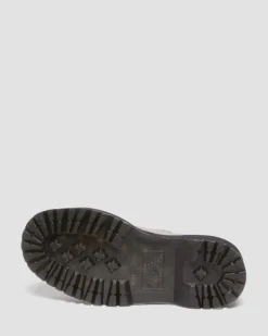 Babies plateformes Bethan en cuir Pisa in Vintage Taupe