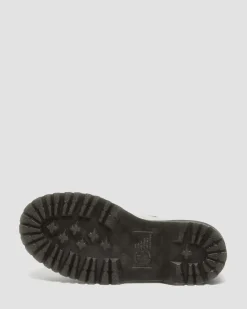 Babies plateformes Bethan en cuir Tumbled Nubuck in Smoked Mint