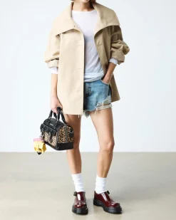 Babies Rejena en cuir Laquered in Rouge Cherry Red