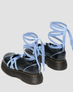 Ballerines Buzz en cuir Gloss in Noir