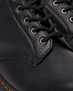 BOOTS BASSES 101 EN CUIR AMBASSADOR in Noir