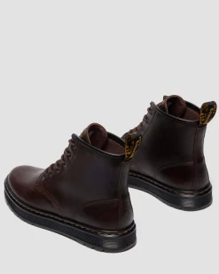 Boots Brookline Chukka en cuir Crazy Horse in Marron Foncé