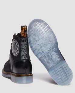 Boots 1460 King Nerd en cuir in Noir