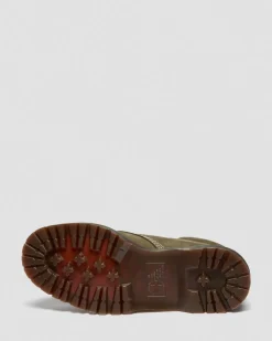 Boots Lowell Chukka en nubuck à bout mocassin in Olive Vert