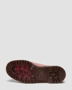 Boots Lowell Chukka en nubuck à bout mocassin in Rose Poudré