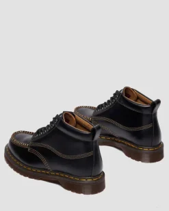 Boots Lowell Chukka Moc Toe en cuir in Noir