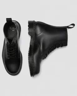 Boots 1460 Mono en cuir in Noir