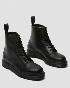 Boots 1460 Mono en cuir in Noir