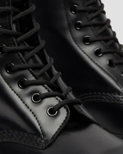 Boots montantes 1490 en cuir Smooth à lacets in Noir