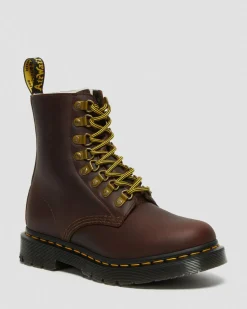 Boots 1460 Pascal DM's Wintergrip en Cuir in Marron