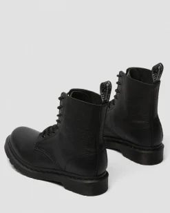 Boots 1460 Pascal Mono à lacets in Noir