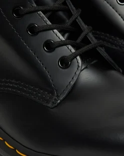 Boots plateformes Bex 1460 en cuir Smooth in Noir