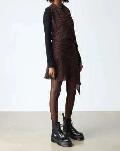 Boots plateformes Jadon en cuir Smooth in Noir