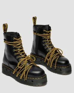 Boots plateformes Jadon XL en cuir in Noir