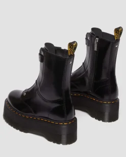 Boots plateformes Jetta Hi Max en cuir Buttero in Noir