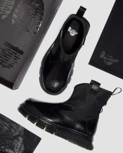 Boots Rigger QUBIST in Noir