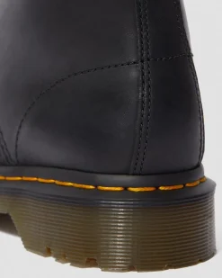 Boots 1460 Serena Doublées de Fourrure Synthétique in Noir