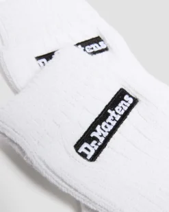 Chaussettes courtes Athletic Logo en coton biologique mélangé in Blanc