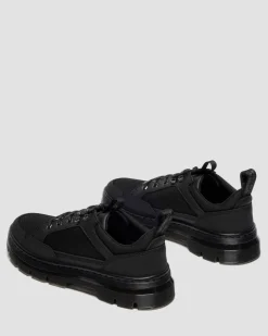 CHAUSSRES REEDER MK.02 EN NYLON ET EN DAIM in Noir