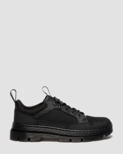 CHAUSSRES REEDER MK.02 EN NYLON ET EN DAIM in Noir