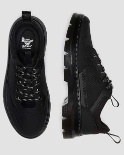 CHAUSSRES REEDER MK.02 EN NYLON ET EN DAIM in Noir