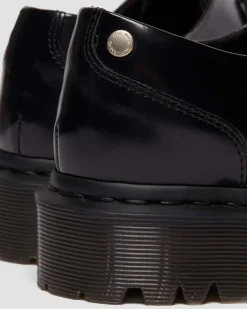 Chaussures Bex Zeffir en cuir à 5 œillets in Noir
