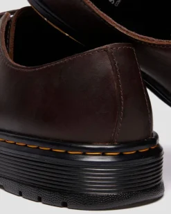 CHAUSSURES BROOKLINE LO EN CUIR CRAZY HORSE in Marron Foncé