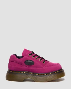 CHAUSSURES BUZZ EN MILLED NUBUCK À 5 ŒILLETS in Rose