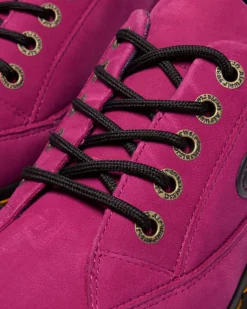 CHAUSSURES BUZZ EN MILLED NUBUCK À 5 ŒILLETS in Rose