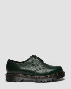 Chaussures 1461 en cuir Buckingham in Vert Doc's