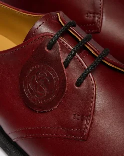 Chaussures 1461 en cuir Classic Calf in Bordeaux