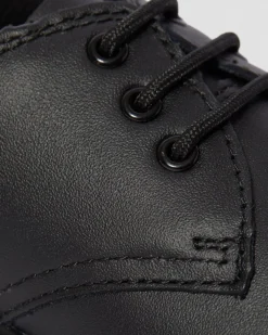 CHAUSSURES 1461 EN CUIR JUNIOR in Noir
