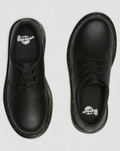 Chaussures 1461 en cuir Softy T Junior in Noir