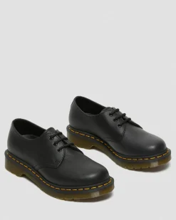 Chaussures 1461 en cuir Virginia in Noir