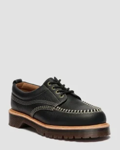 Chaussures Lowell en cuir Wild Grain à bout mocassin in Noir