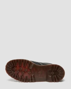 Chaussures Lowell en cuir Wild Grain à bout mocassin in Noir